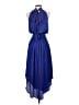 Ramy Brook 100% Polyester Blue Cocktail Dress Size S - photo 2
