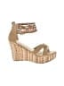 getmorebeauty Tan Wedges Size EU 38 - photo 1