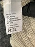 Paige Ivory Pullover Sweater Size L - photo 8