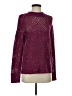Jessica Simpson Metallic Burgundy Pullover Sweater Size XS - photo 1