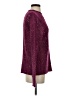 Jessica Simpson Metallic Burgundy Pullover Sweater Size XS - photo 4