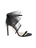 Jimmy Choo Black Aveline Bow Sandals Size EU 39 - photo 1
