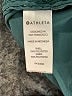 Athleta 100% Polyester Solid Teal Athletic Shorts Size S - photo 4
