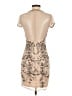 Miss Selfridge 100% Polyester Paisley Tan Cocktail Dress Size 4 - photo 2