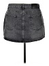 Cider Gray Denim Skirt Size XL - photo 2