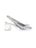 Circus NY by Sam Edelman Metallic Silver Heels Size 6 1/2 - photo 1