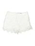 Trina Turk 100% Cotton Solid White Ivory Shorts Size 2 - photo 1
