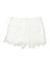 Trina Turk 100% Cotton Solid White Ivory Shorts Size 2 - photo 2