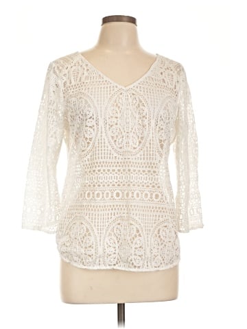 Valerie Stevens 3/4 Sleeve Top (view 1)