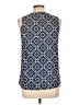 Top It Off Blue Sleeveless Blouse Size 12 - photo 2