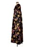 Unbranded Floral Black Casual Dress Size P (estimated, petite) - photo 5