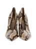 Sam Edelman Animal Print Gold Heels Size 8 - photo 2
