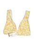 Billabong Floral Yellow Swimsuit Top Size L - photo 1