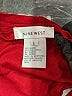 Nine West Solid Red Cocktail Dress Size L - photo 7