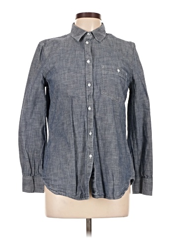 Gap Long Sleeve Button-Down Shirt (view 1)