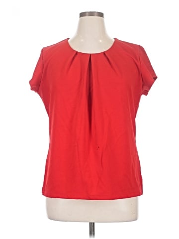Liz Claiborne Career Short Sleeve Blouse (view 1)