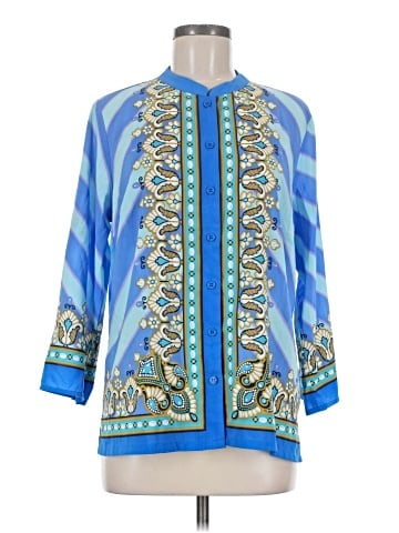 Bob Mackie 3/4 Sleeve Blouse (view 1)