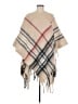 V.Fraas 100% Polyester Tan Poncho One size - photo 1