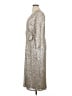 Anne Klein Metallic Silver Cocktail Dress Size 16 - photo 5