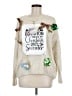 Vince Camuto Silver Ivory Pullover Sweater Size M - photo 1