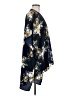 12pm by Mon Ami 100% Polyester Floral Blue 3/4 Sleeve Blouse Size M - photo 4