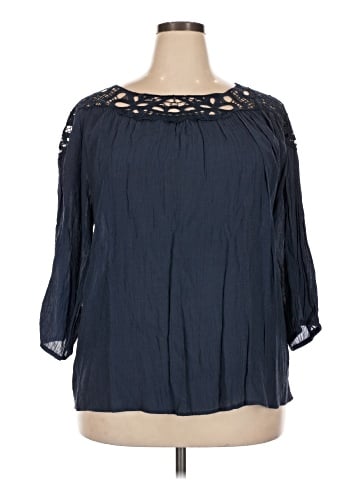 Zac & Rachel 3/4 Sleeve Blouse (view 1)