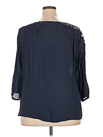 Zac & Rachel 3/4 Sleeve Blouse (view 2)