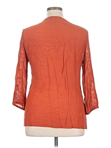 By Design 3/4 Sleeve Blouse (view 2)