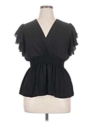 Jon & Anna Short Sleeve Blouse (view 1)