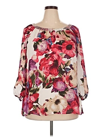 Charter Club 3/4 Sleeve Blouse (view 1)