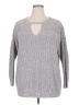 Torrid Gray Pullover Sweater Size 1X Plus (1) - photo 1