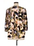 Rose + Olive Animal Print Brown 3/4 Sleeve Blouse Size 1X - photo 2