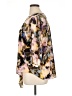 Rose + Olive Animal Print Brown 3/4 Sleeve Blouse Size 1X - photo 5