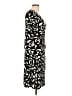 DressBarn Print Black Cocktail Dress Size 10 - photo 4