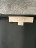Ann Taylor LOFT Solid Black Casual Dress Size 14 - photo 7