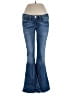True Religion 100% Spandex Hearts Blue Jeans Size 30 waist - photo 1