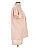 Adrianna Papell Pink Short Sleeve Blouse Size L - photo 4
