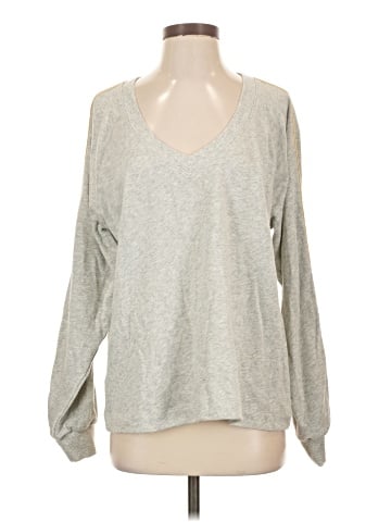 Grey State Pullover Sweater (view 1)