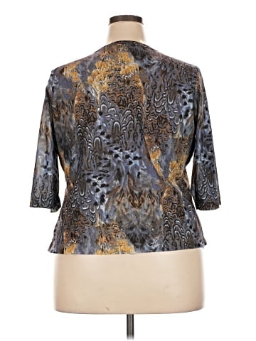 Faded Glory 3/4 Sleeve Blouse (view 2)