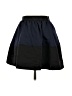 Express 100% Polyester Color Block Black Casual Skirt Size 2 - photo 1