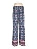 Cato Print Blue Casual Pants Size M - photo 2