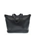 FEED 100% Leather Solid Black Leather Tote One size - photo 1