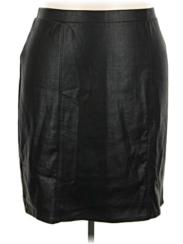 Lane Bryant Faux Leather Skirt (view 1)