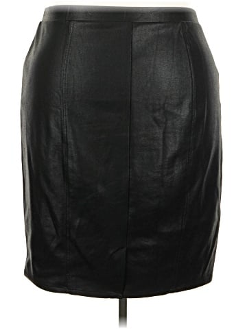 Lane Bryant Faux Leather Skirt (view 2)