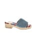 Cole Haan Plaid Blue Wedges Size 6 - photo 1