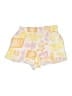 Sienna Sky Print Yellow Shorts Size L - photo 1
