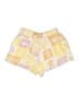 Sienna Sky Print Yellow Shorts Size L - photo 2