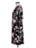 Connected Apparel 100% Polyester Floral Black Casual Dress Size 8 - photo 5