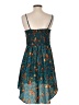 Xhilaration 100% Polyester Tropical Teal Cocktail Dress Size S - photo 2