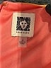 Anne Klein 100% Polyester Floral Orange Cocktail Dress Size 4 - photo 7